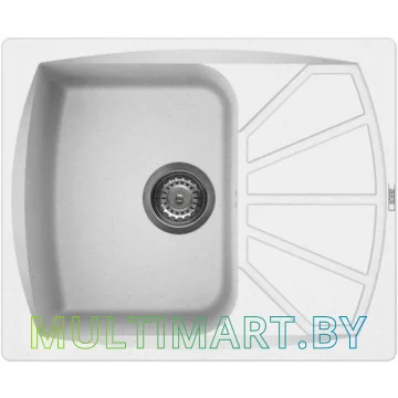 Кухонная мойка Elleci Living 125 Bianco Titano 68